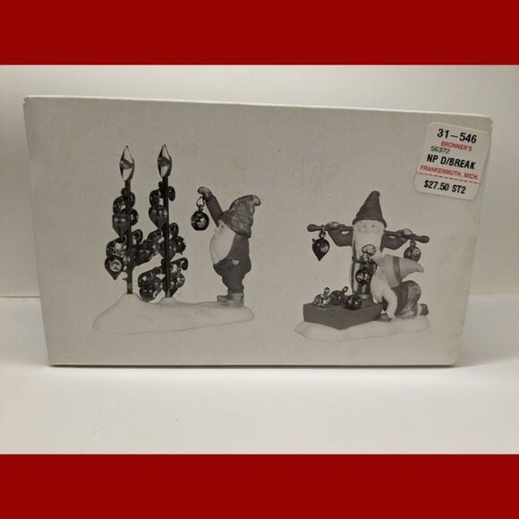 Dept 56 'Don't Break The Ornaments' 56372 Heritage Village Mint w/Box! - Picture 7 of 7
